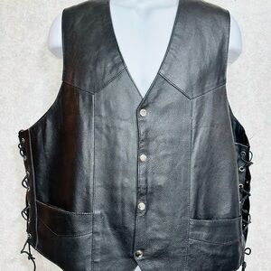 Genuine Leather Barney’s Leather 3XL Beautiful Condition